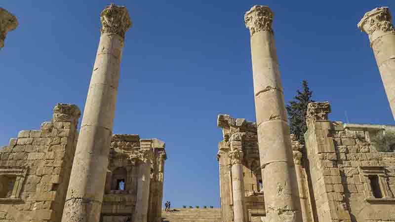 241 - Jordania - Jerash - Propileos del templo de Artemisa